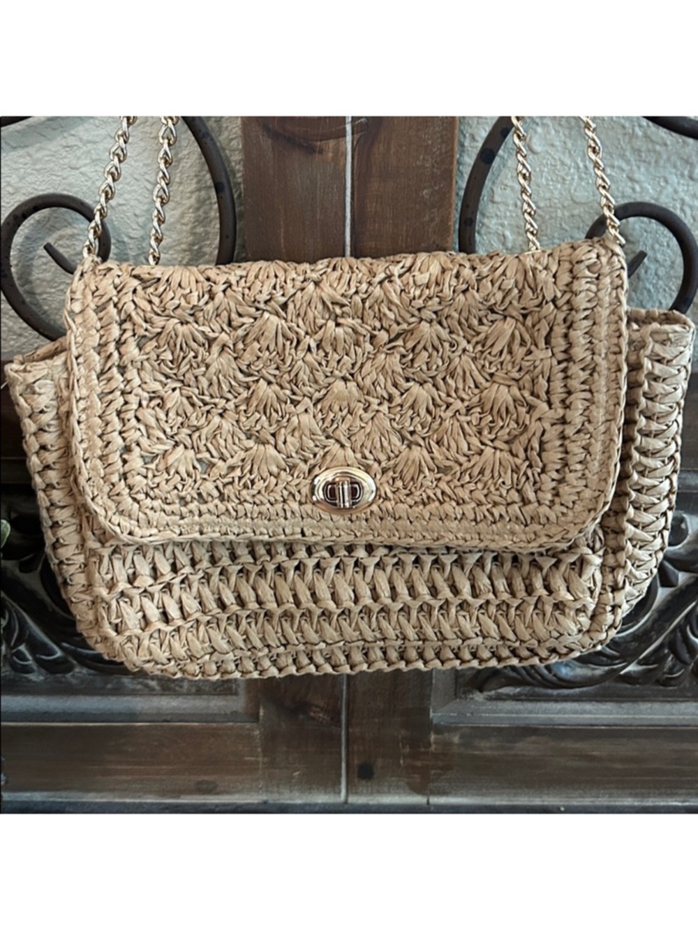 H&M Woven Straw Crossbody Bag - Shoulder or Crossbody Style